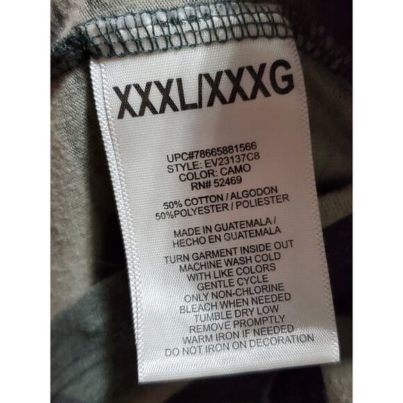 Ev 1 Women's Multicolor Cotton Short Sleeve V-Neck Pullover Top Blouse Size 3XL - Picture 9 of 11